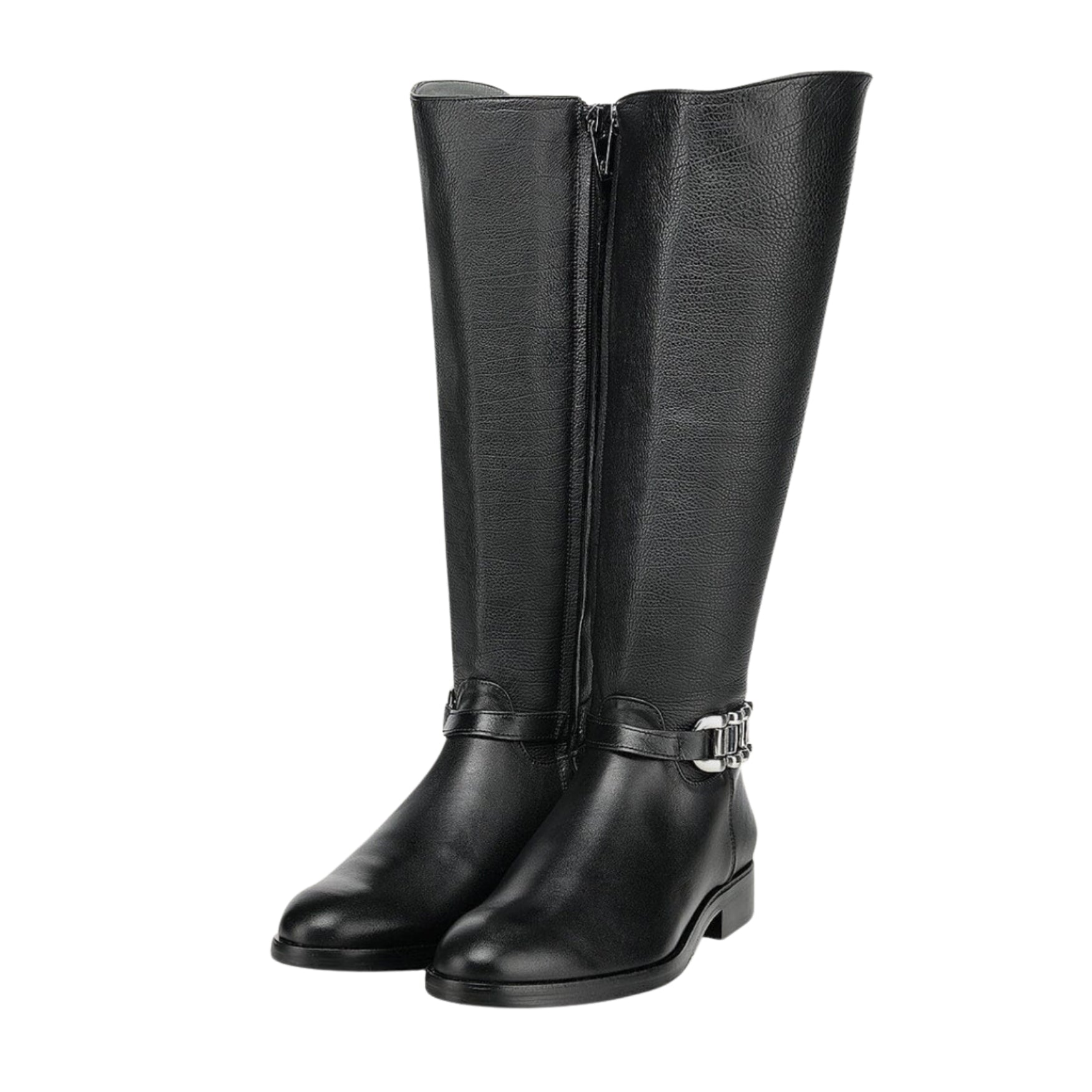 Bota Cuadra Mujer Piel Ternera Negra 22TTSBD Original