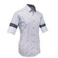Camisa Cuadra Hombre Estampada Algodón
