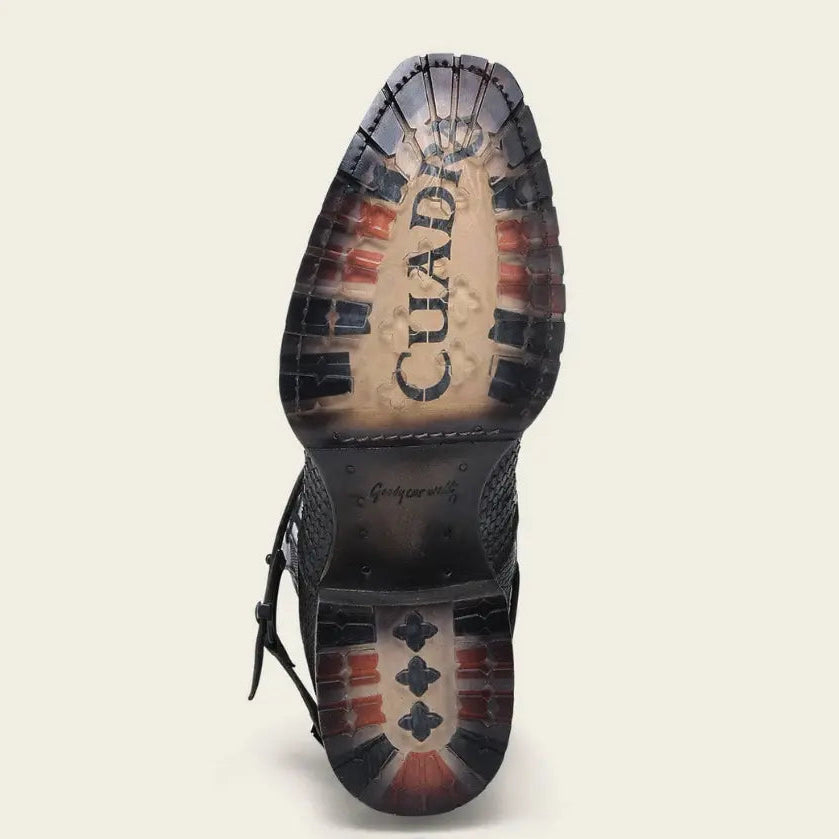 Bota Vaquera Cuadra Hombre Piel de Pitón Original 1J3RPH