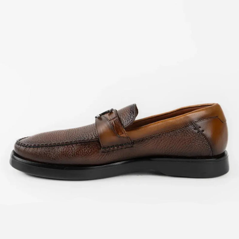 Mocasín Franco Cuadra Caballero Piel Venado 4D1VNNC