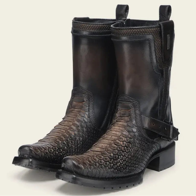 Bota Vaquera Cuadra Hombre Piel de Pitón Original 1J3RPH