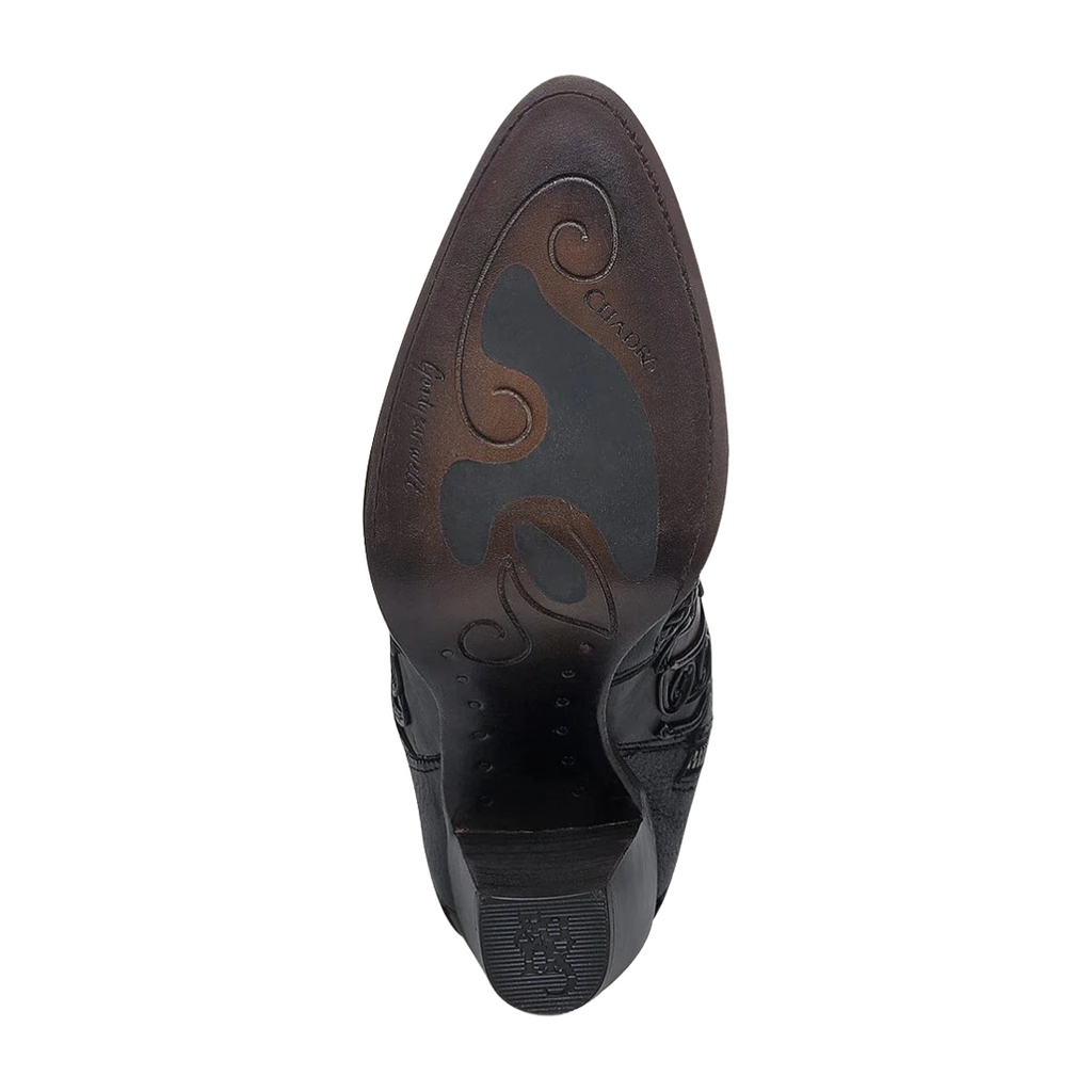 Bota Cuadra Mujer Piel Venado Ecuestre Café 08TVNTO Original