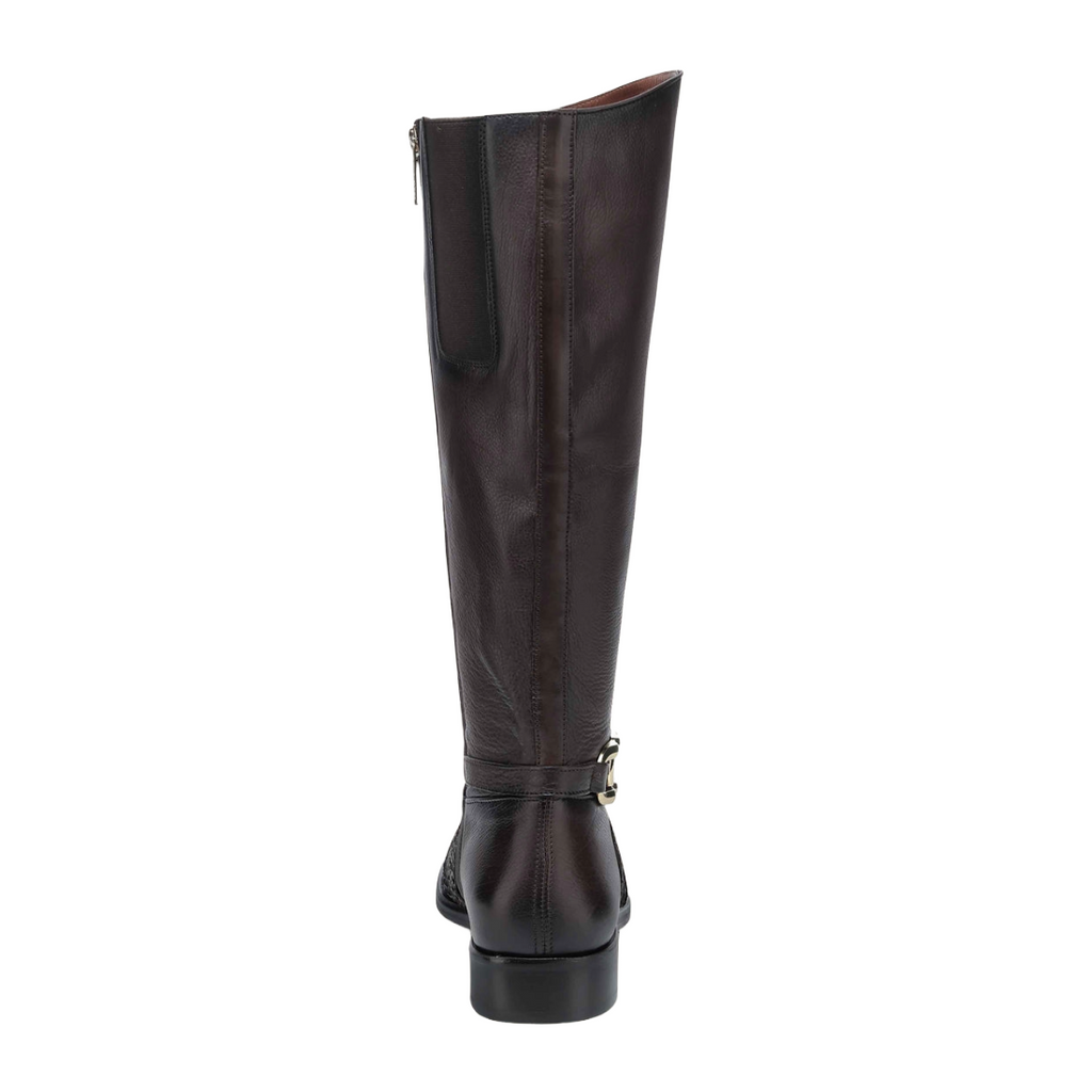 Bota Cuadra Mujer Piel Pitón Chocolate 23TPMBD Original