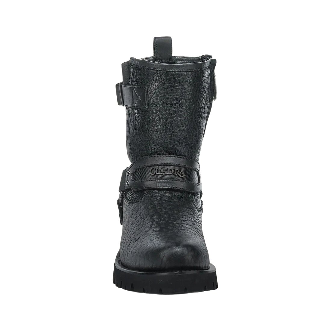 Botín Cuadra Caballero Piel Cuello de Toro Biker - 4D27TC