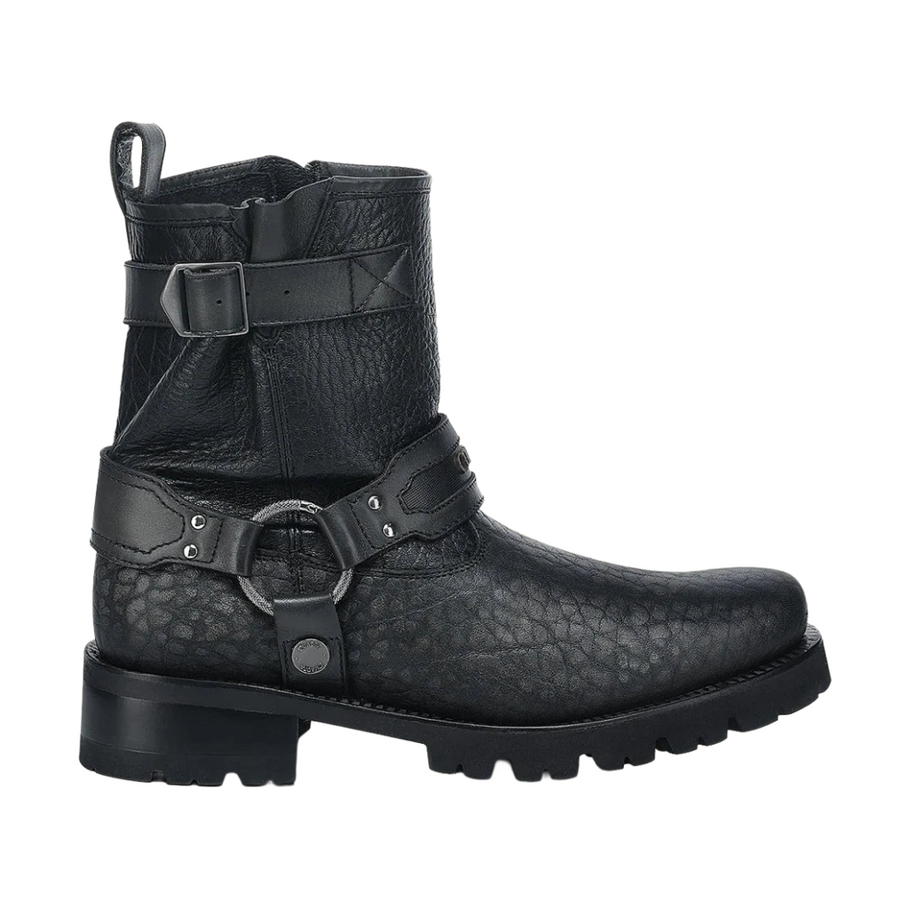 Botín Cuadra Caballero Piel Cuello de Toro Biker - 4D27TC
