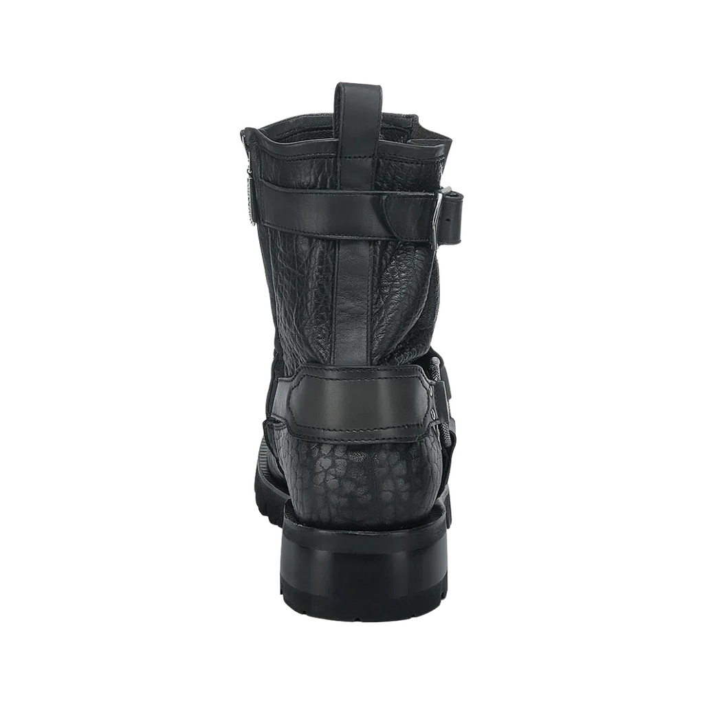 Botín Cuadra Caballero Piel Cuello de Toro Biker - 4D27TC