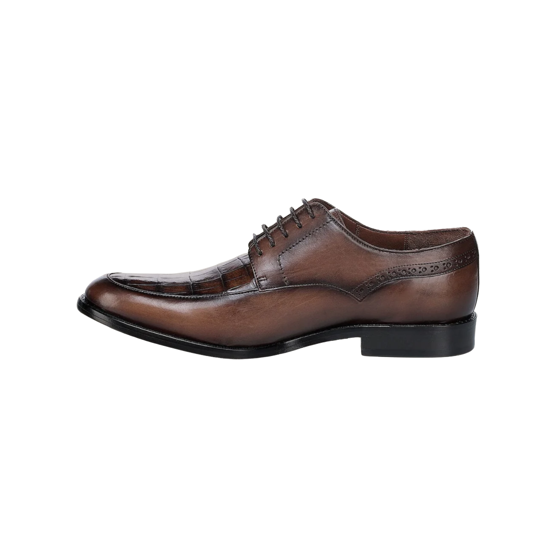 Zapato Cuadra para Caballero en Piel de Caimán 52UNCBU