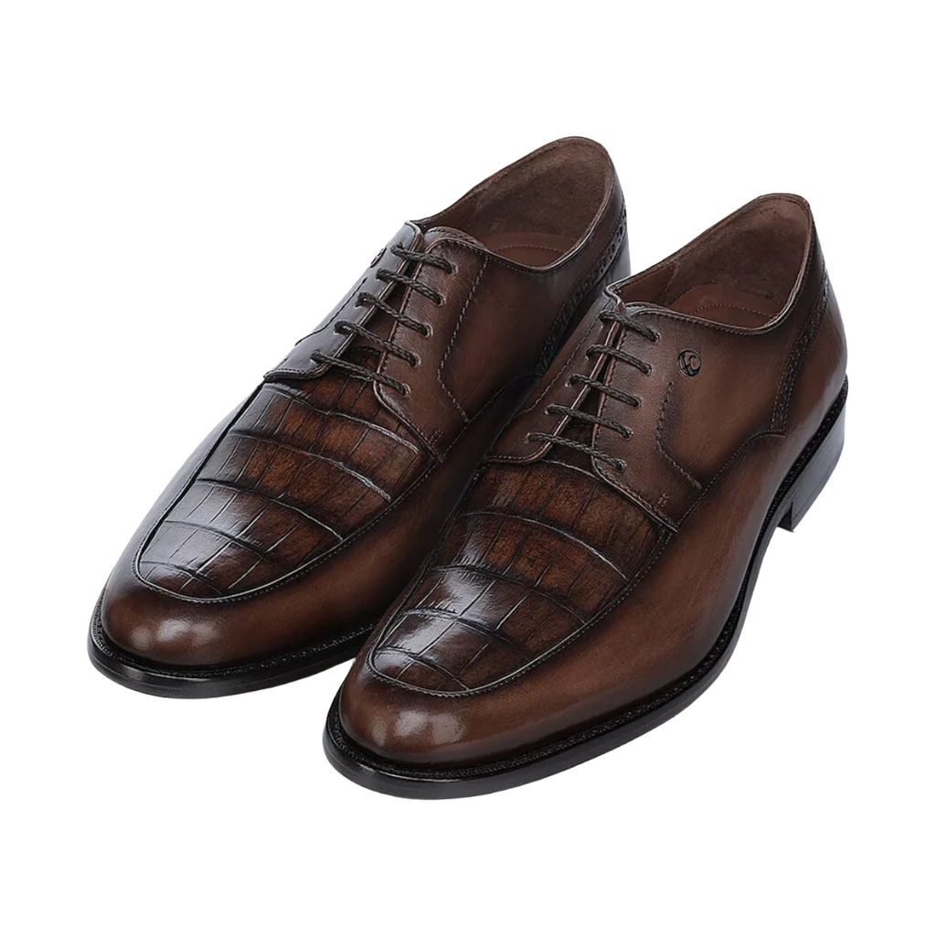 Zapato Cuadra para Caballero en Piel de Caimán 52UNCBU