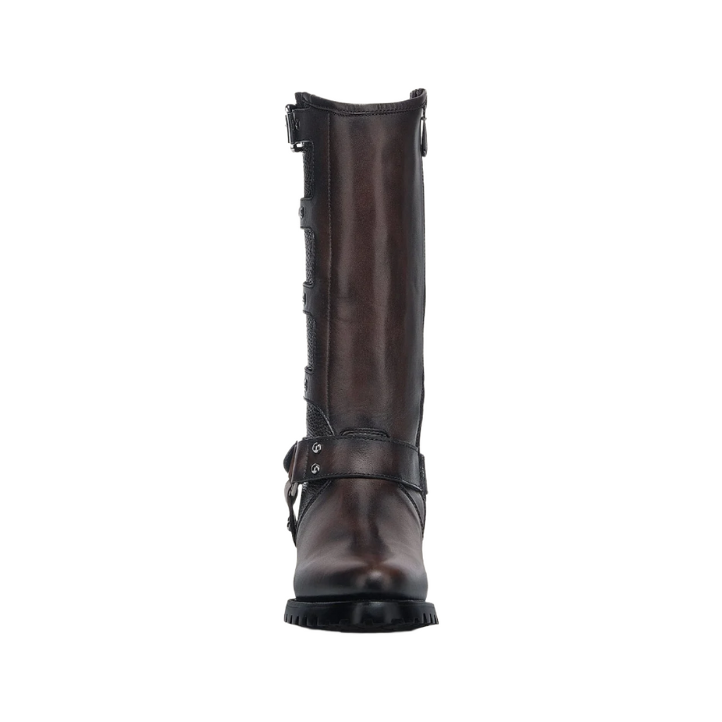 Bota Biker Cuadra para Dama Piel de Bovino 4X02RS Chocolate