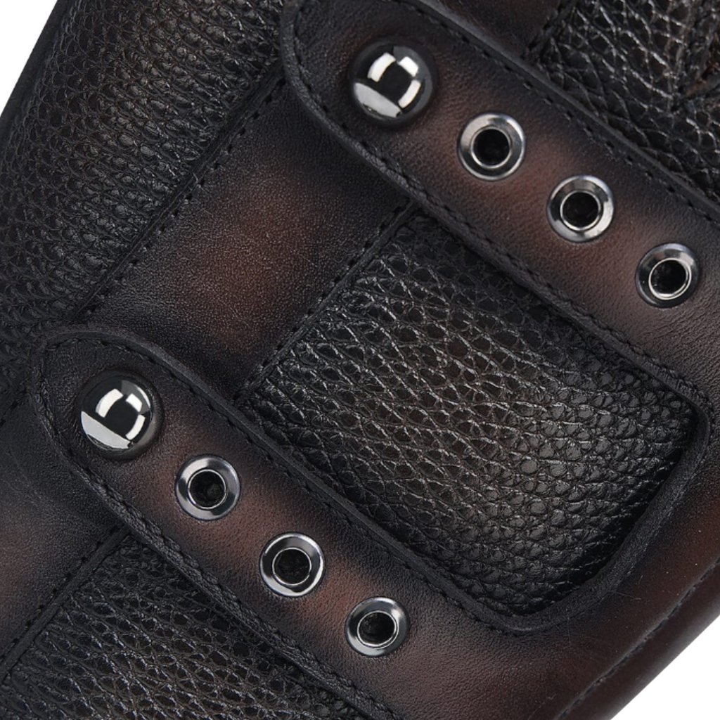 Bota Biker Cuadra para Dama Piel de Bovino 4X02RS Chocolate