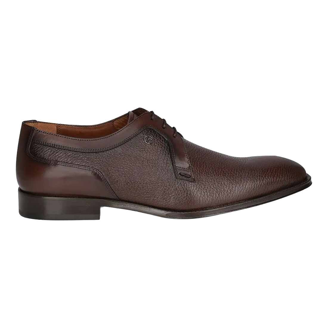 Zapato de Vestir Franco Cuadra en Piel de Venado D08VNBI