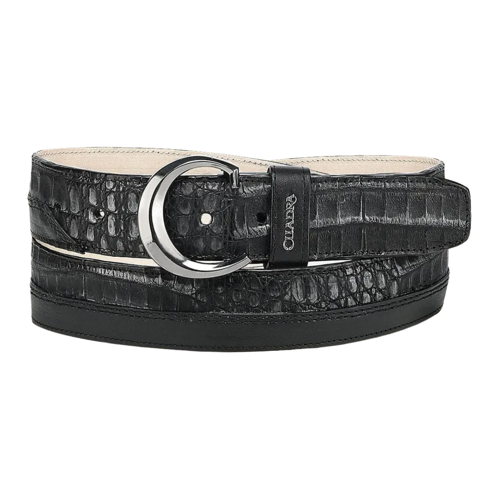 Cinto Caballero Cuadra Fuscus Baltico Negro CS572FY
